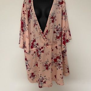 COPY - Torrid floral blouse